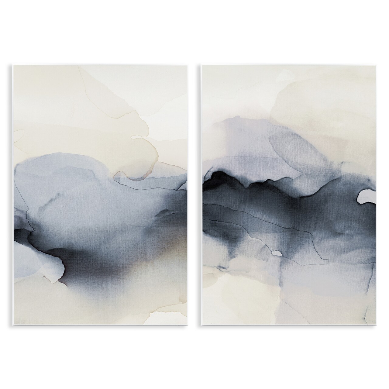 Stupell Industries Mysterious Abstract Obscure Watercolor Wall Plaque Art